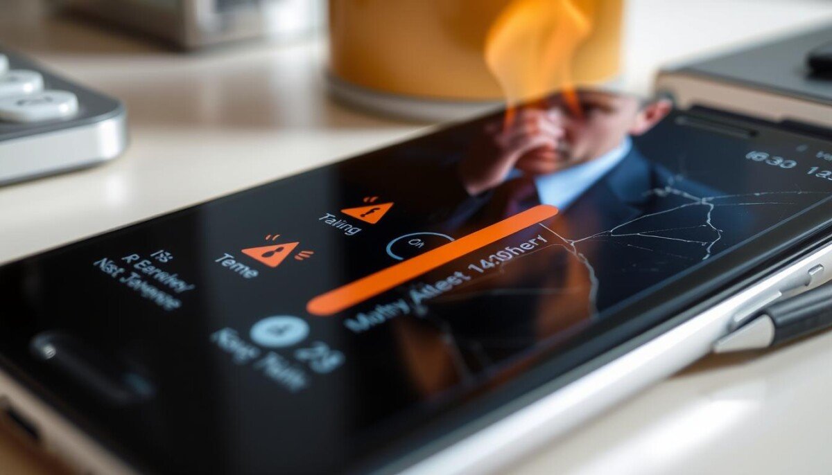 malware causing phone overheating