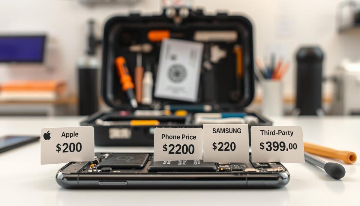 phone battery replacement cost