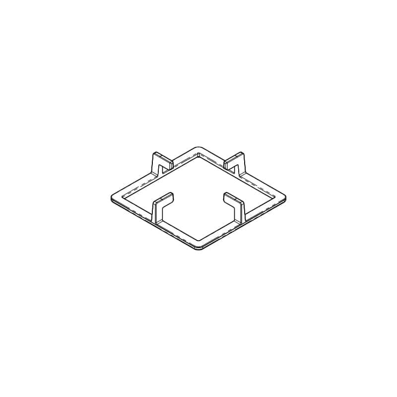 203337-01 - 标准的铸铁格栅Flat75