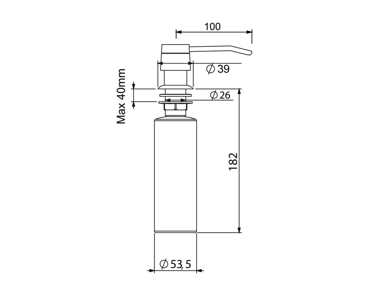 DISPENSER SAPONE LIQUIDO – Image 2