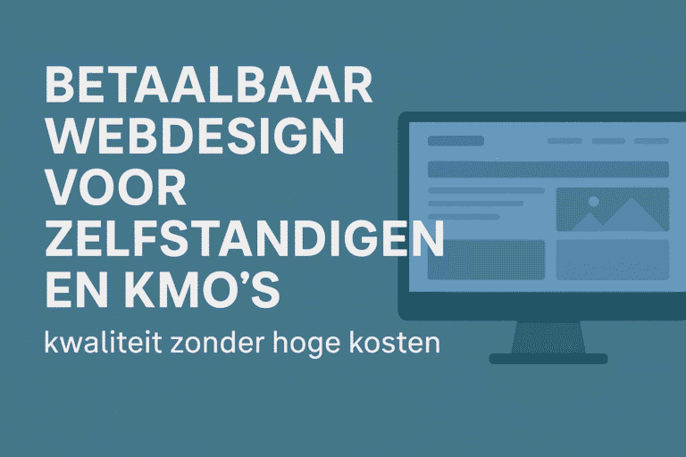 Afbeelding betaalbaar webdesign