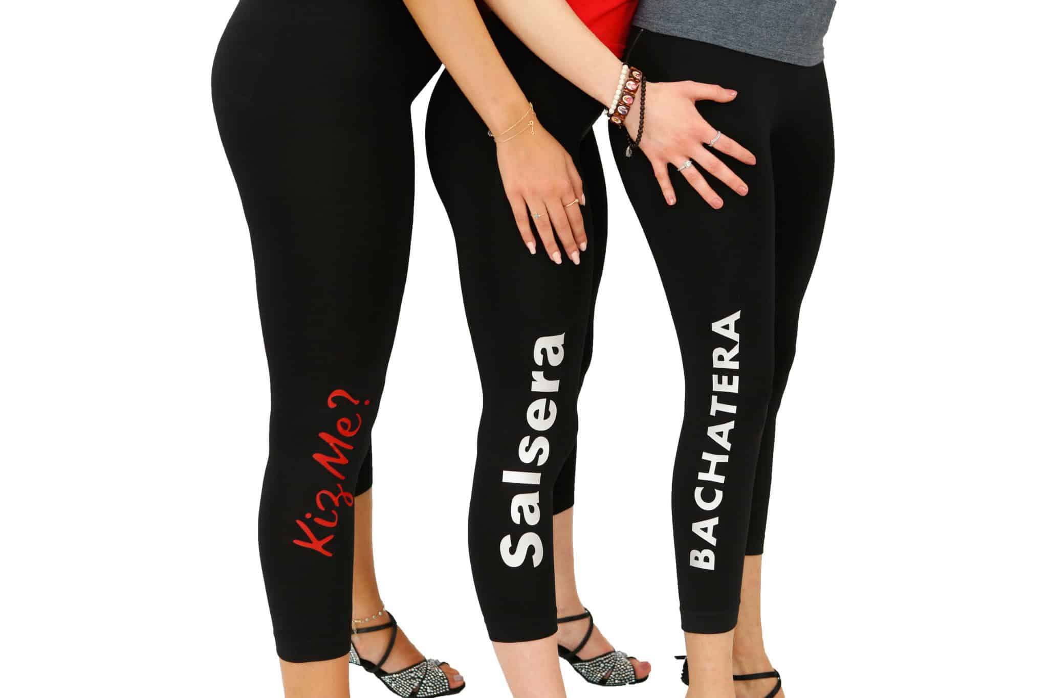 Dance Legging Pour Kizomba Legging Bleu Marine Taille Extra Haute
