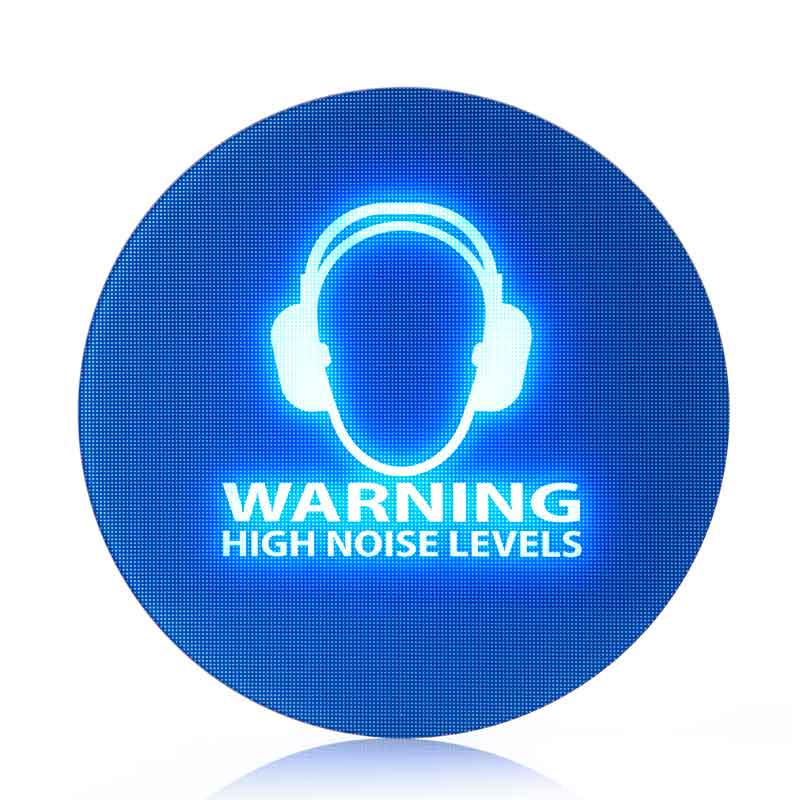 SafeEar Noise-activated Warning Sign SafeEar Noise-activated Warning Sign