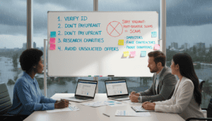 Read more about the article Avoiding Scams After Disasters: How to Spot Them