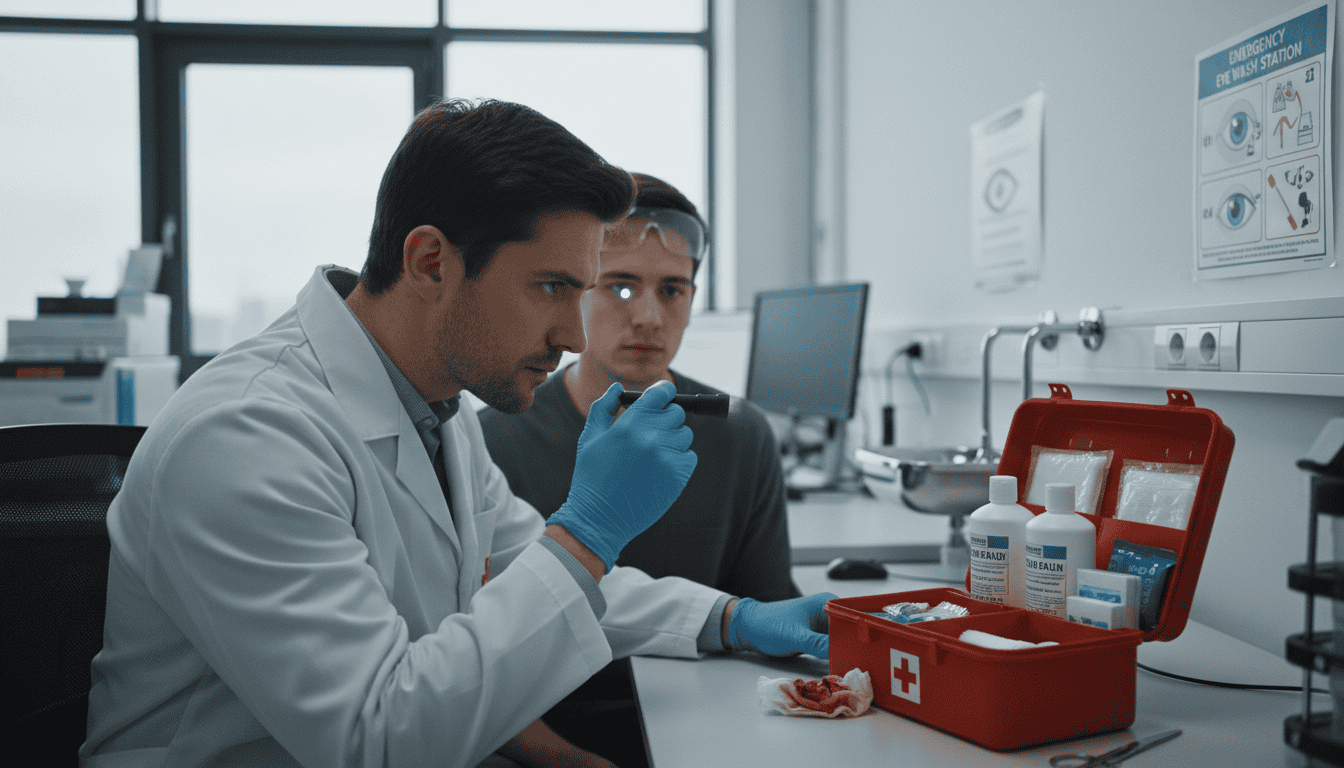 You are currently viewing Eye Injury First Aid for Work and Emergency Situations