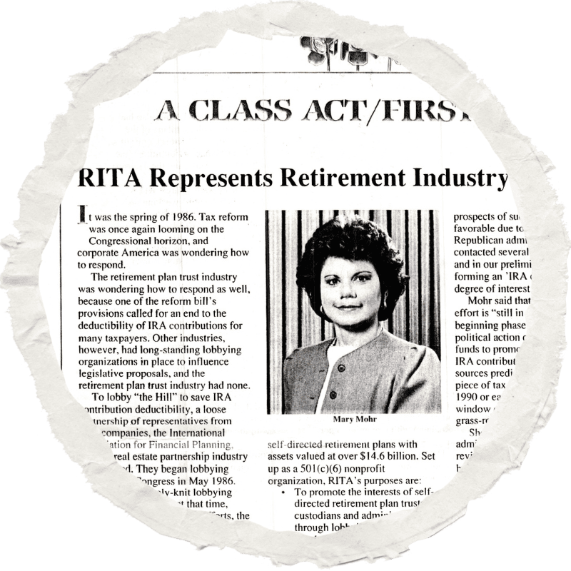 RITA 1989 Class Act RITA 1989 Class Act