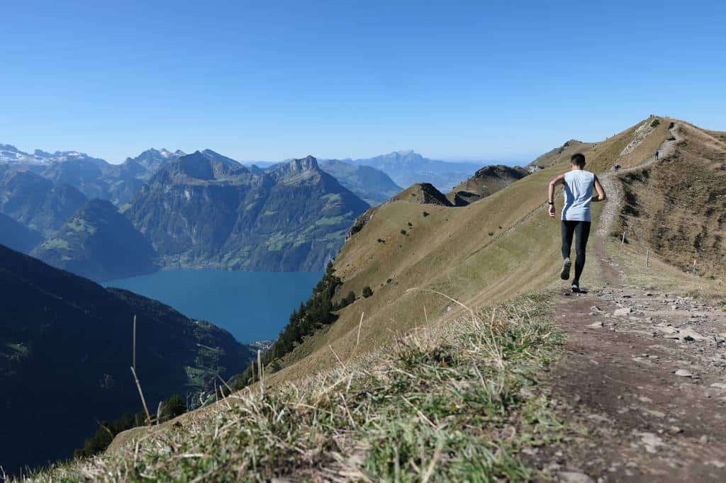 Running in Switzerland