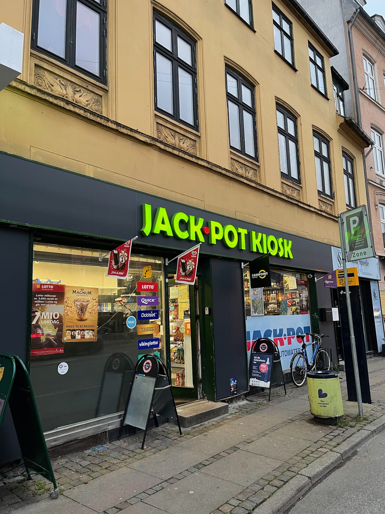 Jackpot Kiosk Vesterbro