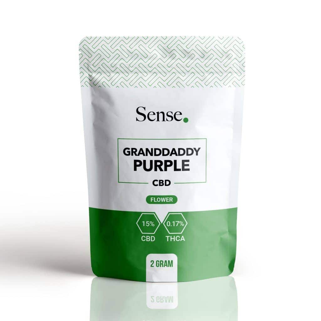 CBD Topskud 15% - Granddaddy purple
