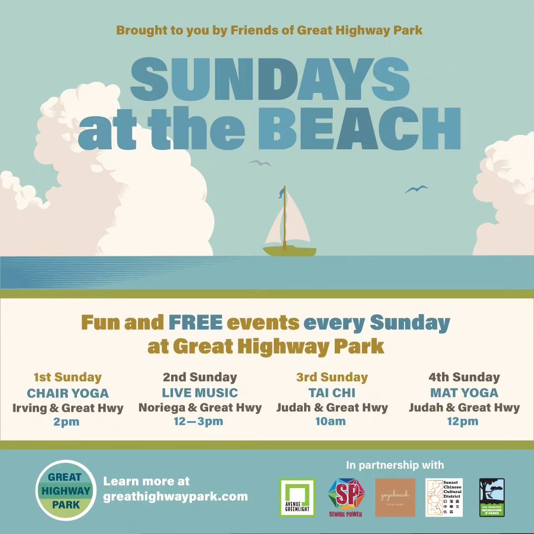 SF's "Sundays at the Beach" Free Concert Day on The Great Highway