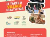 "It Takes A Village" 2024 Public Health Fair (Oakland)