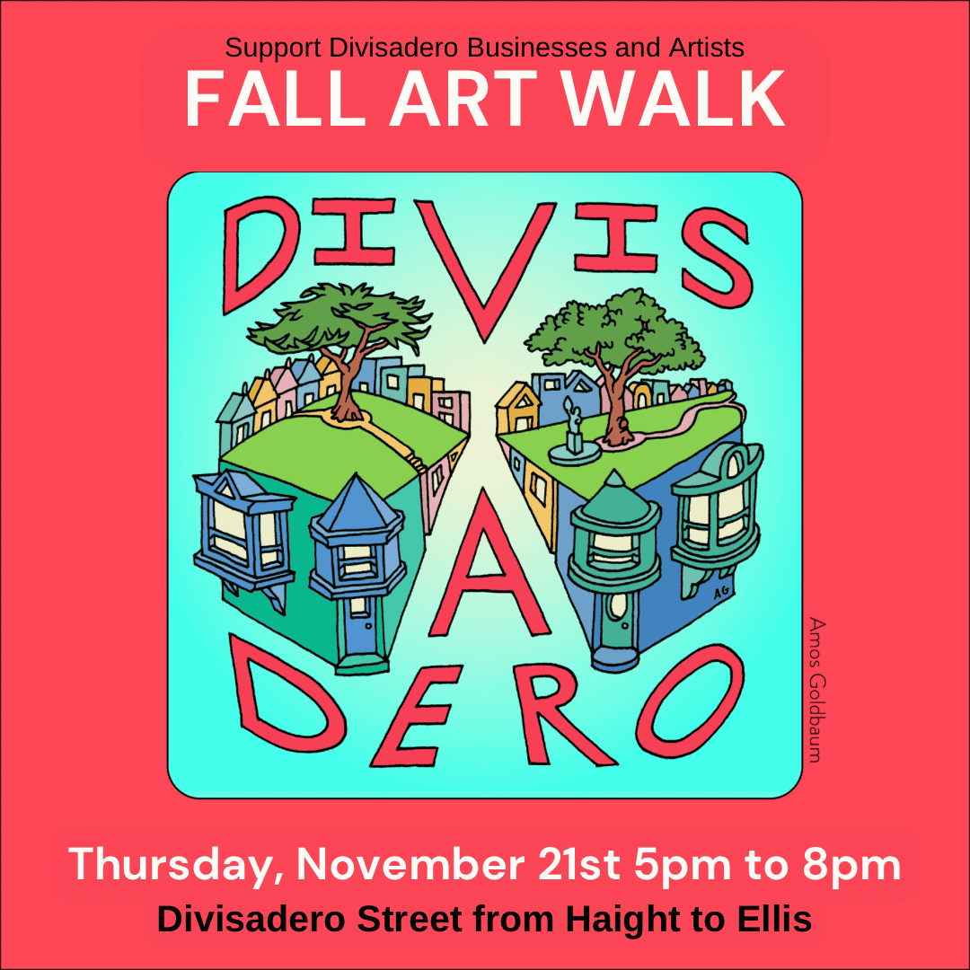 Divisadero Merchants Fall Art Walk 2024