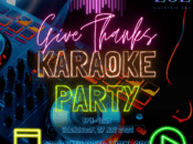 "Give Thanks" Karaoke Party at Zoe Cocktail Bar w/ $3 Beer