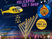 10th Annual Chanukah Celebration & Helicopter Gelt Drop (Petaluma)