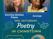 3rd Saturday Poetry in Chinatown