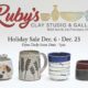 Ruby's Clay Studio Holiday Sale (SF)