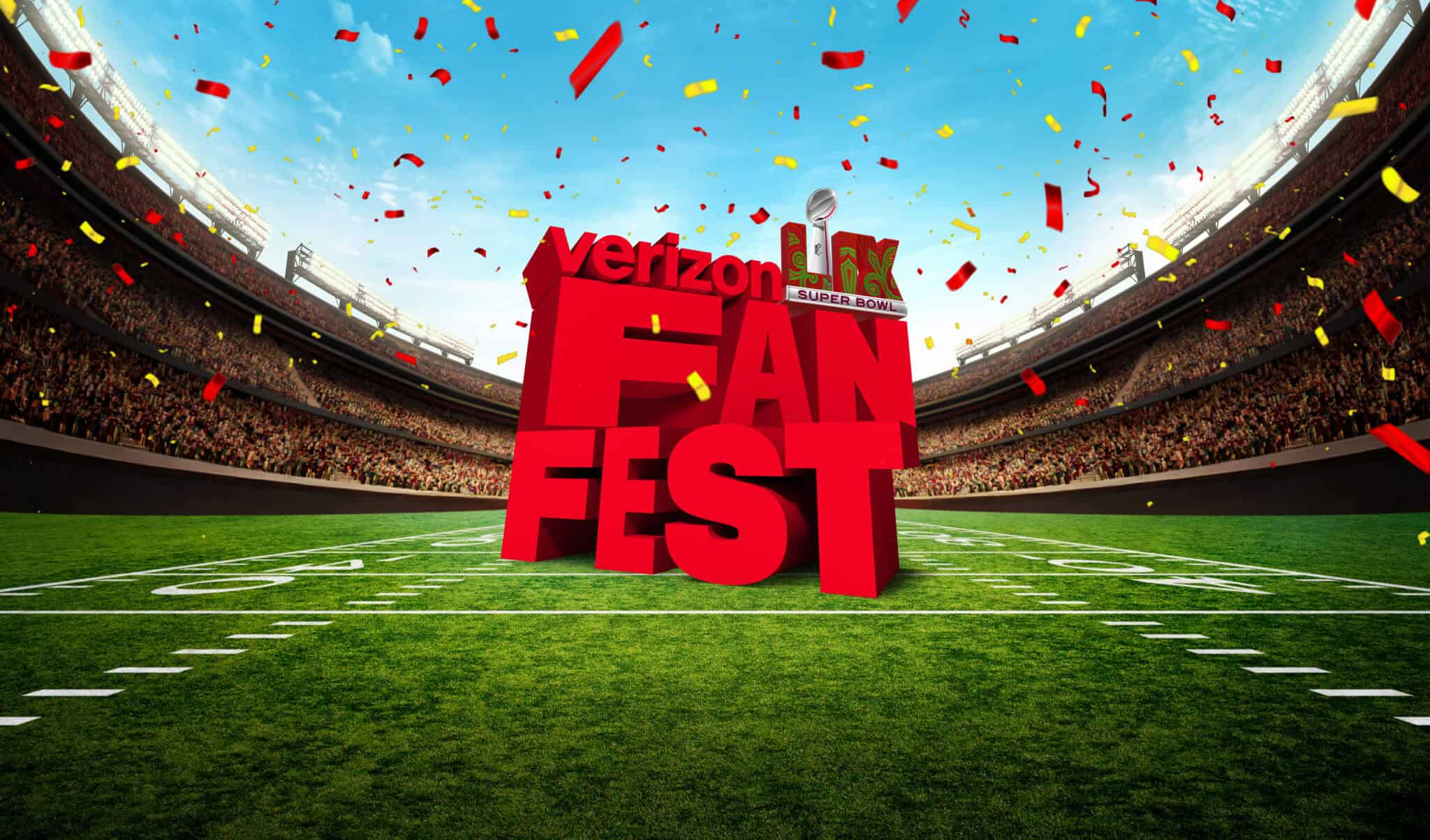 Free "Super Bowl Fan Fest" at Levi's Stadium (Free for Verizon