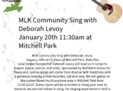 MLK Community Sing with Deborah Levoy