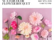 Children's Free Watercolor Flower Bouquet (Morgan Hill)