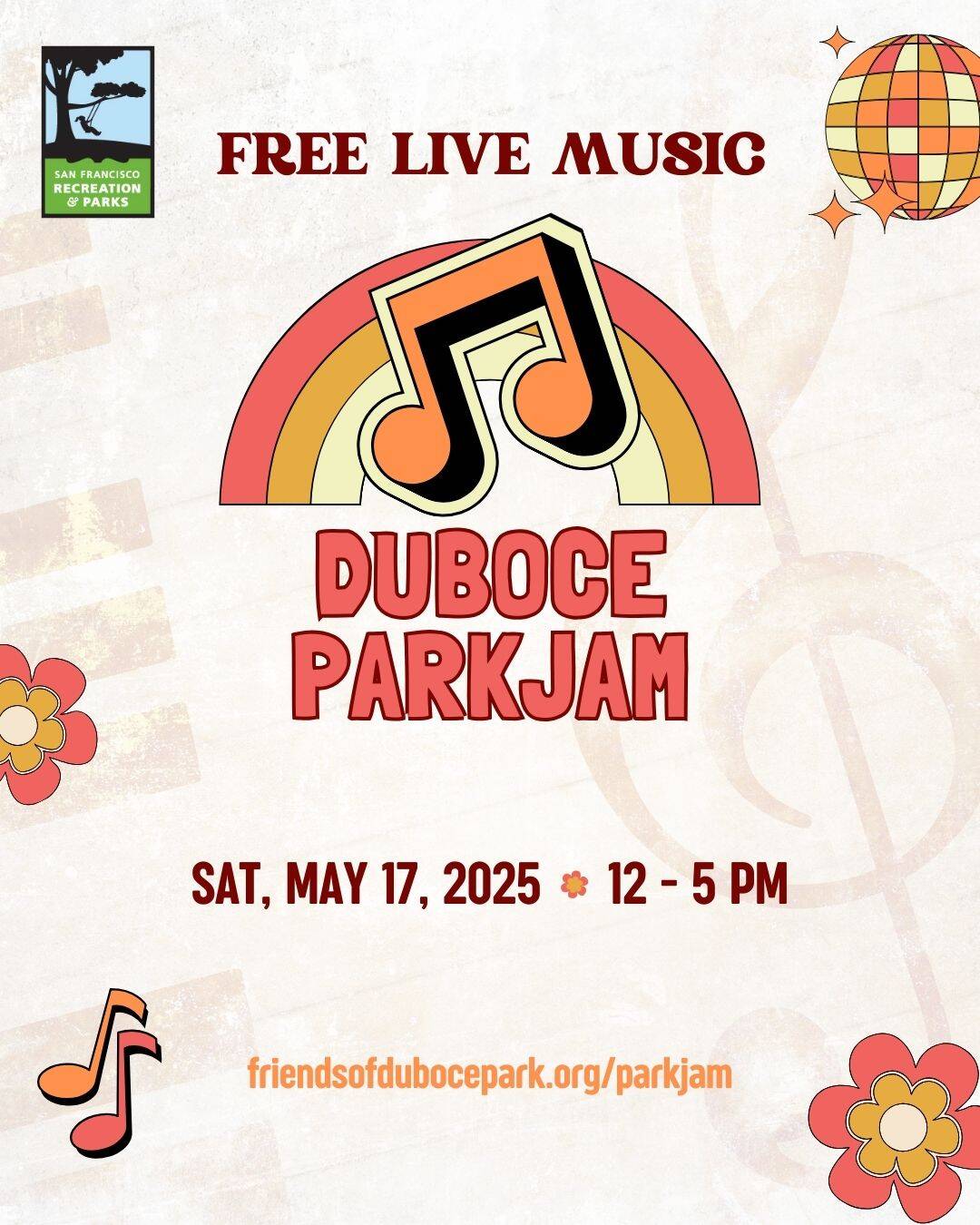 Duboce "ParkJam" Free Summer Concert in the Park (2025)