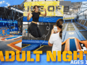 Flight Club: Adult Flight Night for Ages 18+ at "House of Air" Trampoline Park (SF)