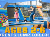 Mini Mornings: Exclusive Hours for Kids 2-6 at "House of Air" Trampoline Park (SF)