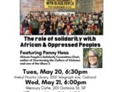 "From Oakland to Palestine: Colonialism Must Go" Talk (Oakland)