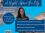 "A Night Above the City" Party in Salesforce Tower