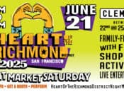 "Heart of the Richmond District" Night Market (June-Sept. 2025)
