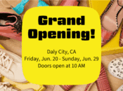 Warehouse Pop-Up Shoe Sale Grand Opening in Daly City (June 20-29)