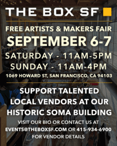The Box SF Artists & Makers Fair (Sept. 6-7)