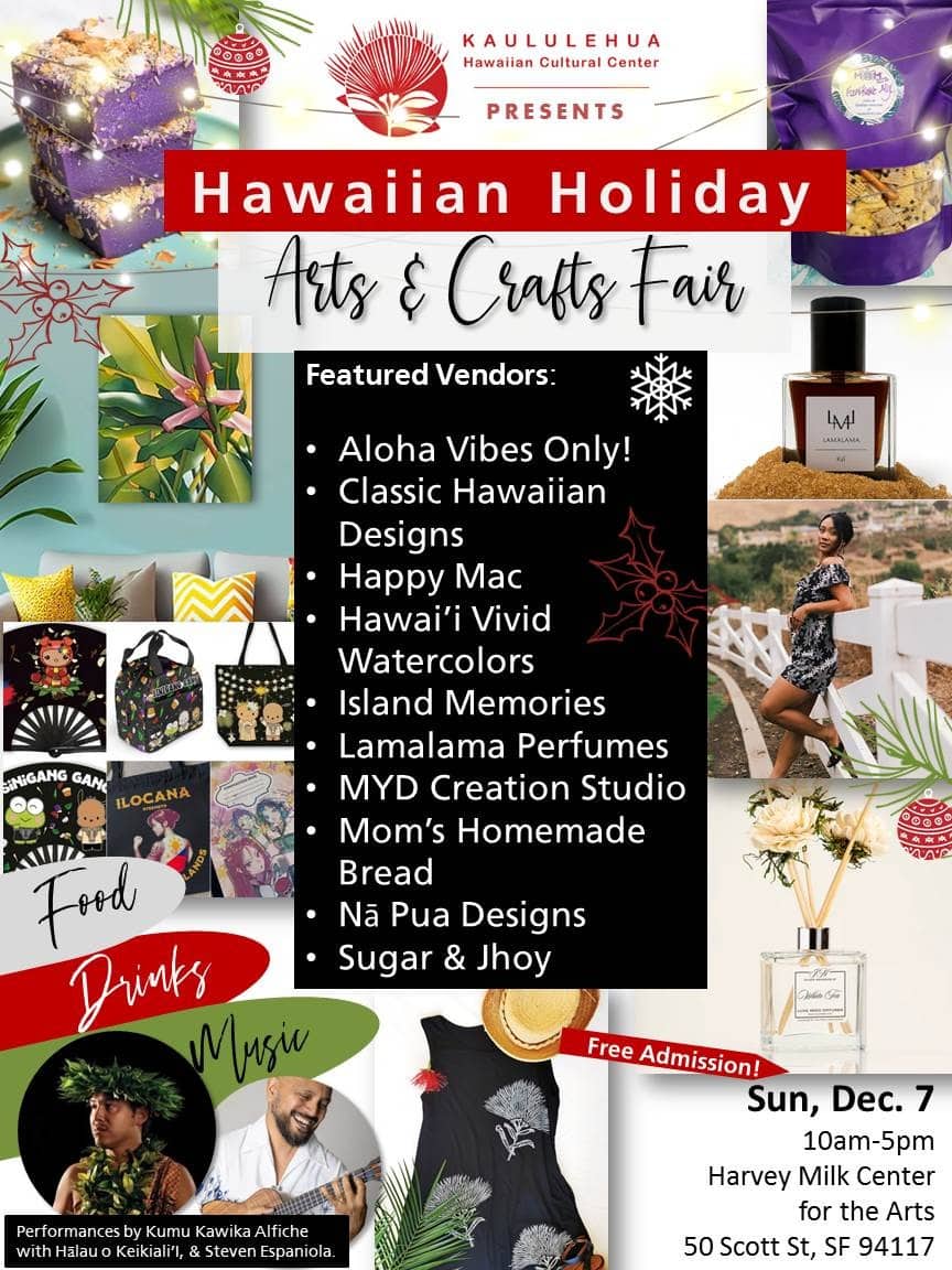 Hawaiian Holiday Craft Fair in SF (Dec. 6-7)