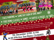 Free Xmas Open House w/ Santa + Dance Demos (San Mateo)