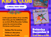 Celebrate Kwanzaa + Christmas at Oakland "Kid's Club" Holiday Fest (2025)
