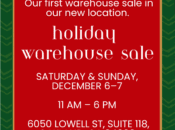 Laurel Burch Studios 2025 Holiday Warehouse Sale in Oakland (Dec. 6-7)