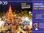 SF’s PIER 39 60-Foot Christmas Tree Lighting (2025)