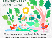 SF's Newest Mural + Ornament Making & Open House (Portrero Hill)