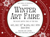 Art Guild of Pacifica's 2025 "Winter Art Faire" (Dec. 13-14)