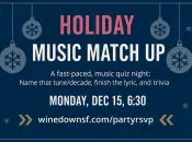 Holiday Music Match Up Quiz Night