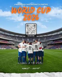 SF's World Cup 2026 Watch Party at Underdogs Cantina (Argentina vs Algeria)