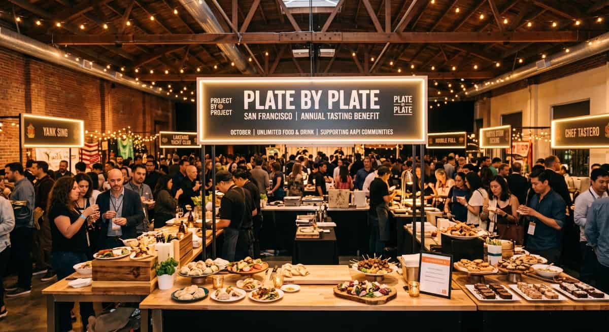Plate by Plate San Francisco 2026: Tasting Benefit for AAPI Communities