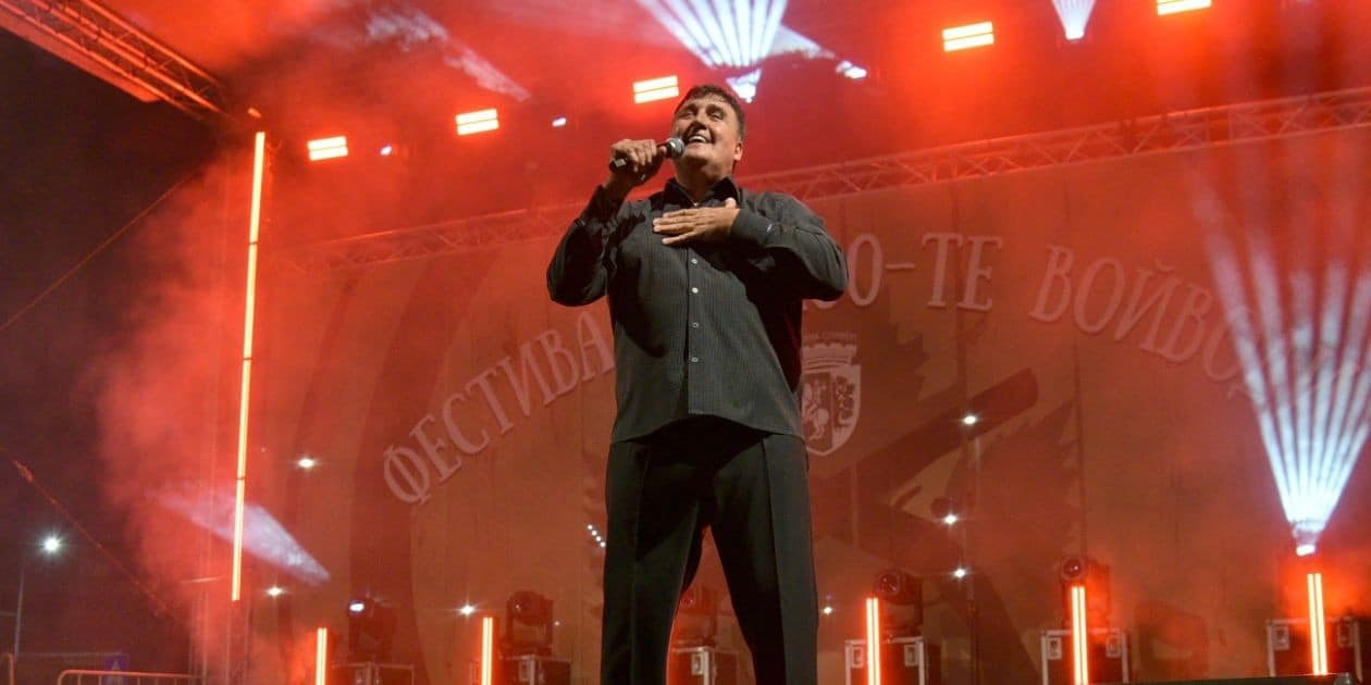 Веселин Маринов на Фестивала на стоте войводи в Сливен