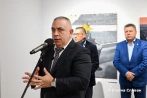 Обновената зала „Сирак Скитник“ при откриването на Националната изложба „Сливен’2026“