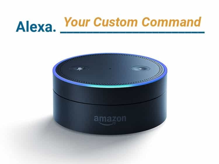 Custom Amazon Alexa Command