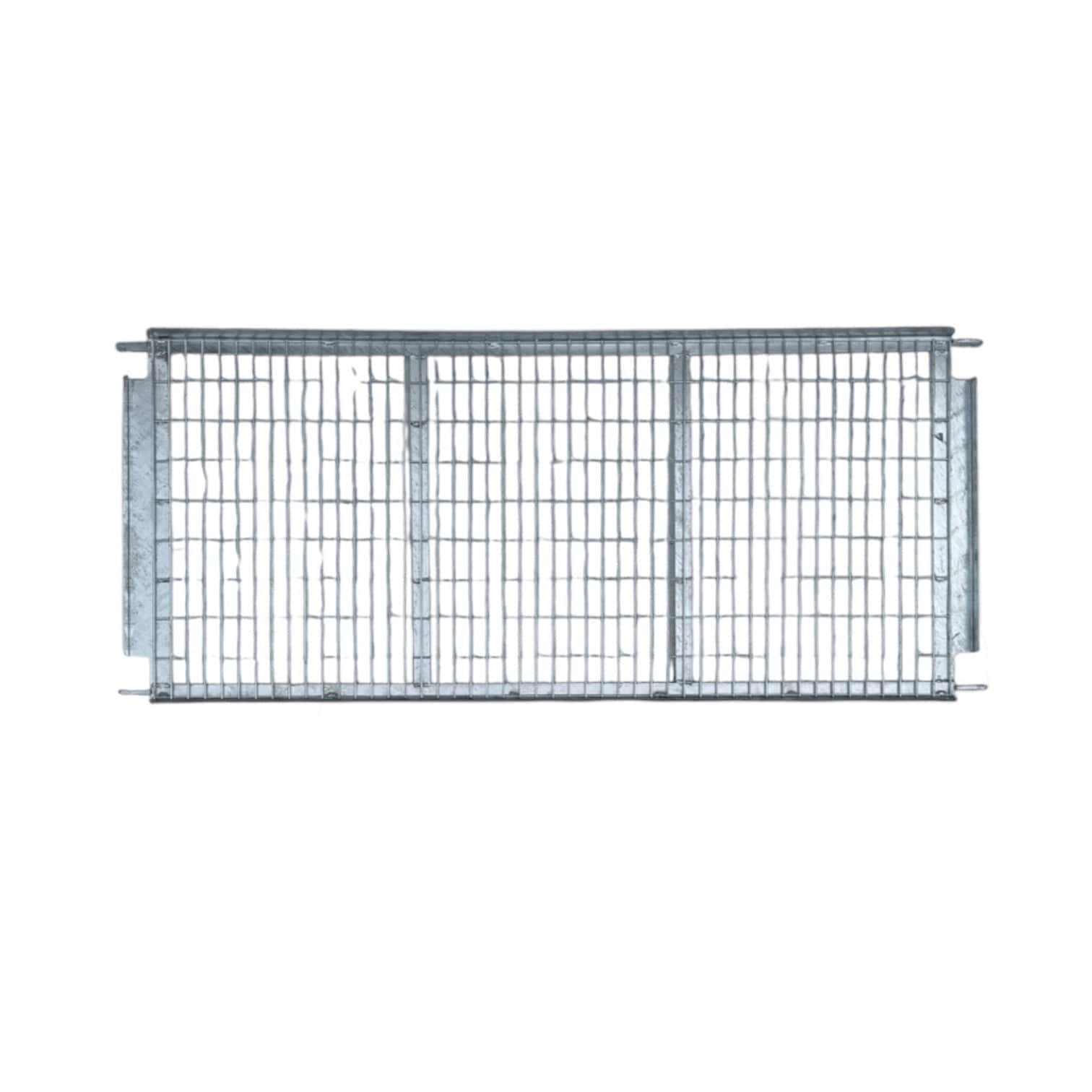 plaat voor deense kar draadstaal verzinkte haken 1270 x 550 mm