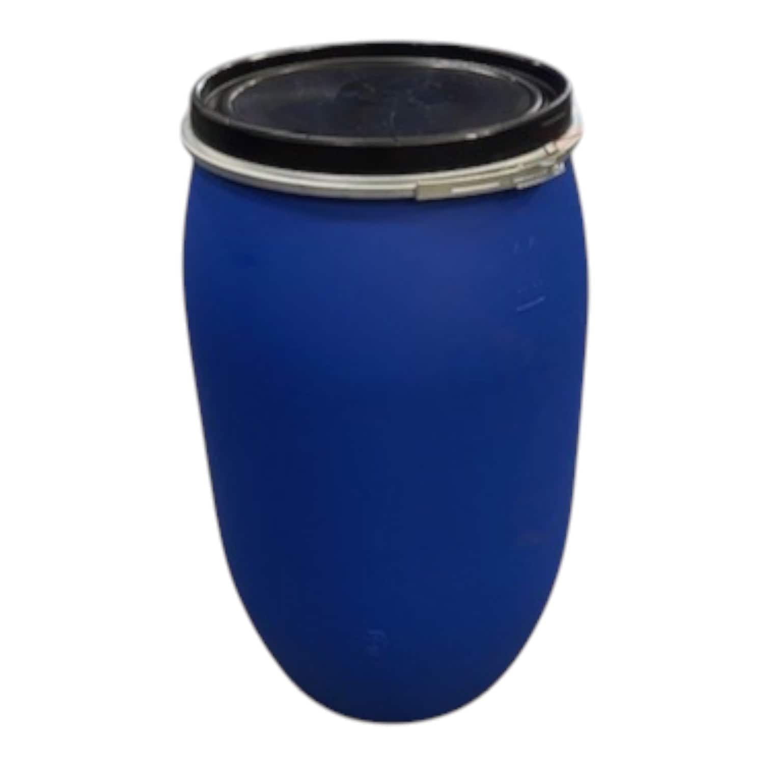 vaten 200l kunststof dekselvat blauw kv004