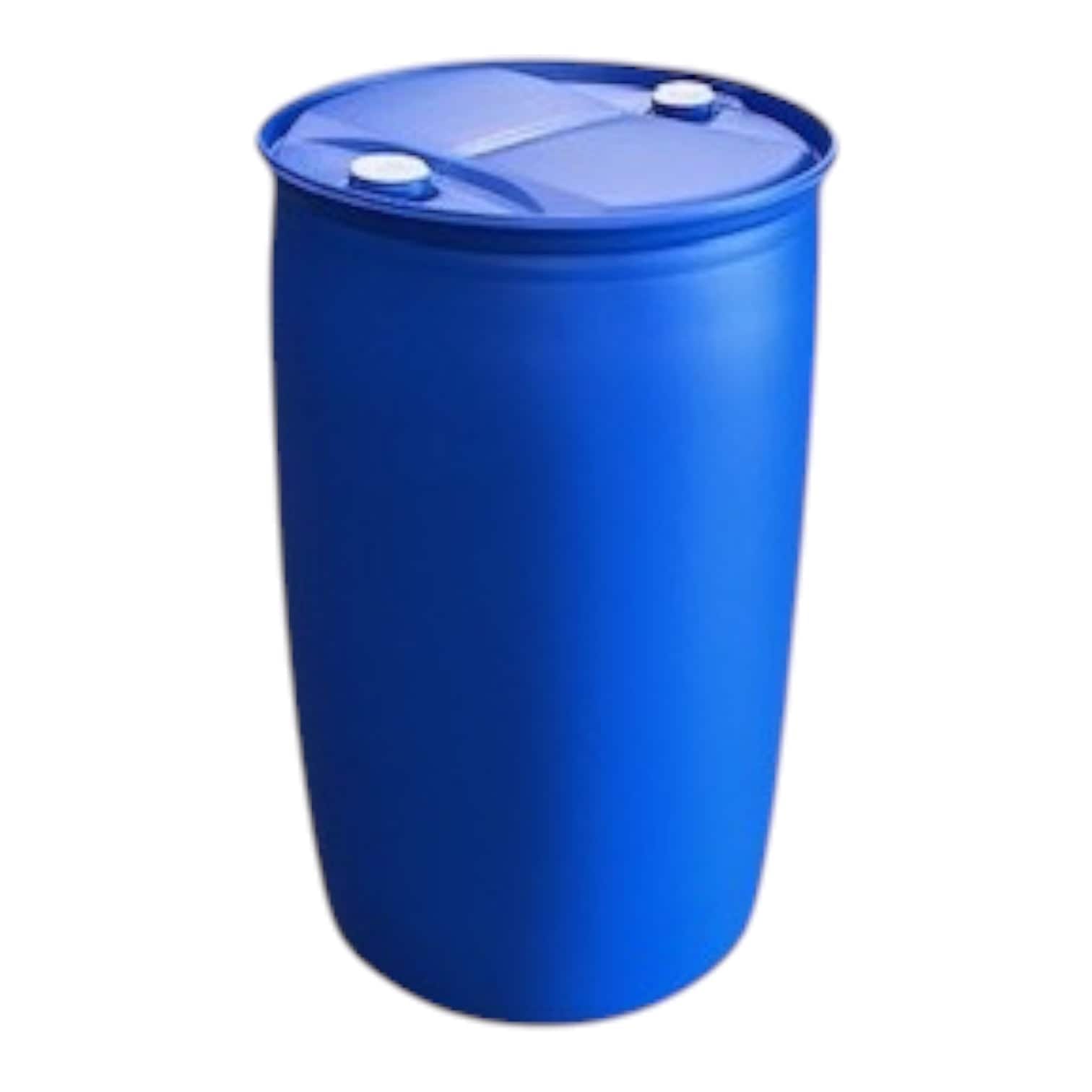 vaten 200l kunststof l ring blauw kv003