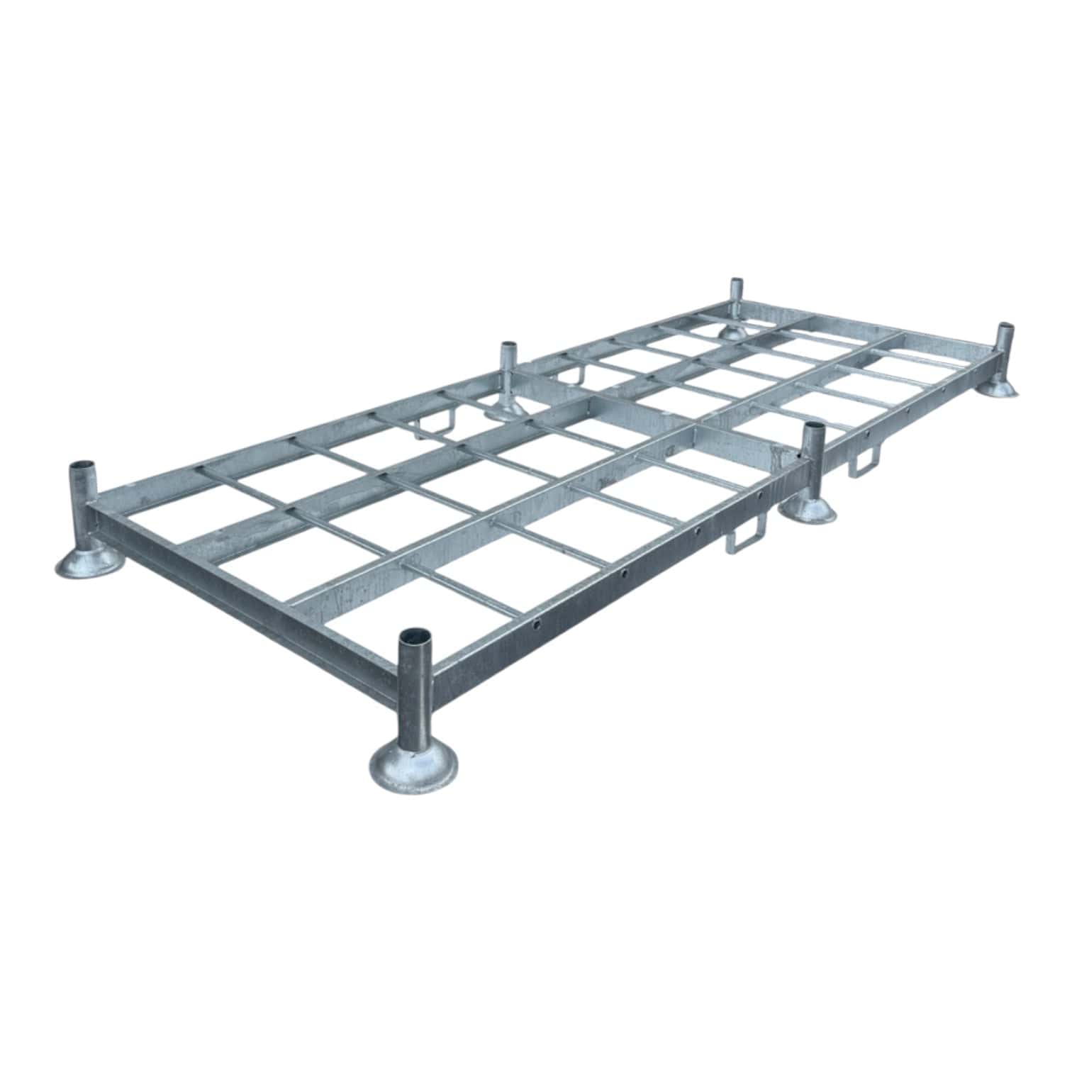 stapelrack sr010 xl incl. insteekbeugels voor de heftruck 3700 x 1470