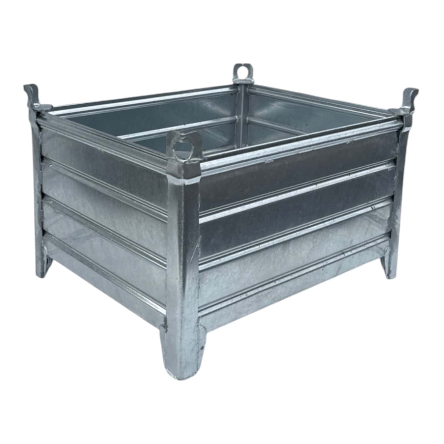 verzinkte stapelbak m met hijsogen 1000 x 800 x 680 mm