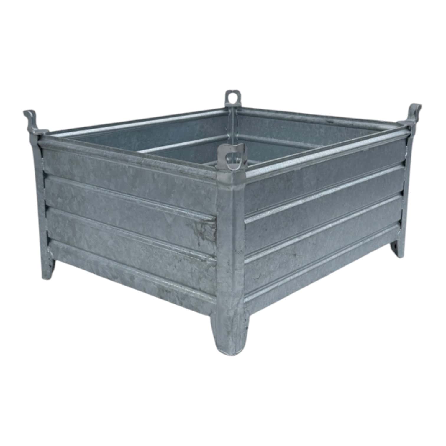 verzinkte stapelbak xl met hijsogen 1200 x 1000 x 670 mm